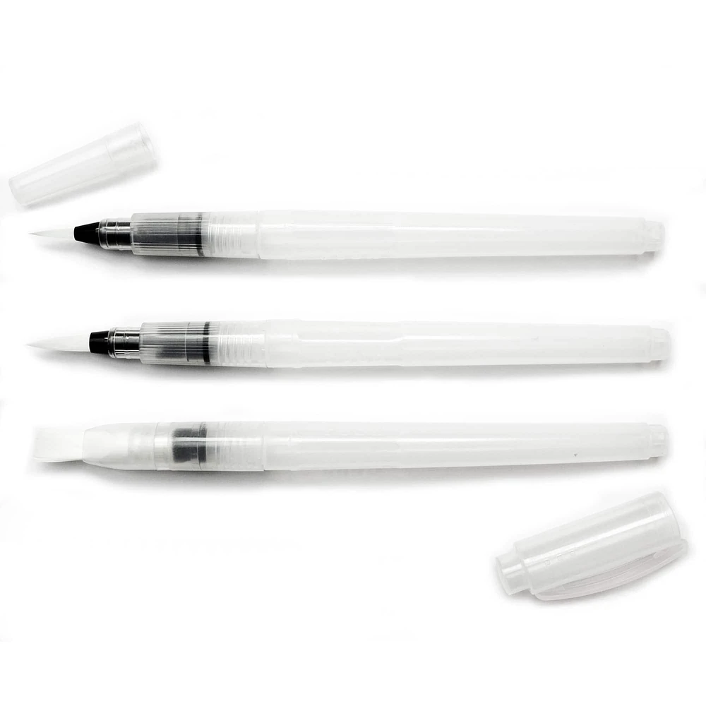 12 Packs: 3 ct. (36 total) Yasutomo Niji® Waterbrush® V2 Set