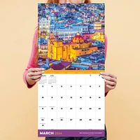 TF Publishing 2024 Destination: Rainbow Wall Calendar
