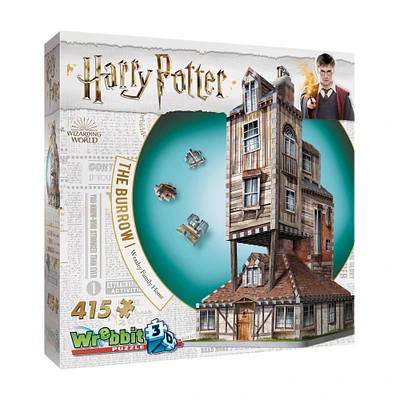 Harry Potter™ The Burrow Weasley Family Home 415 Piece 3D Puzzle