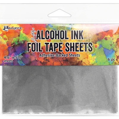 Ranger Tim Holtz® Alcohol Ink Foil Tape Sheets, 6ct.