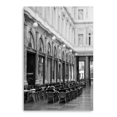 Royal Galleries Black and White Canvas Giclee