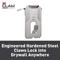 12 Packs: 3 ct. (36 total) 3M CLAW™ 45lb. Drywall Picture Hangers