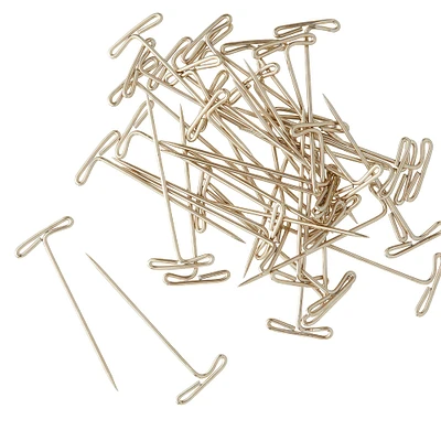 Loops & Threads™ T-Pins, 1 1/2"