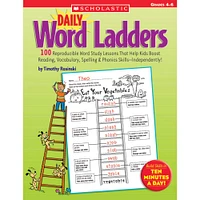 Scholastic Teaching Resources Daily Word Ladders, Grades 4-6