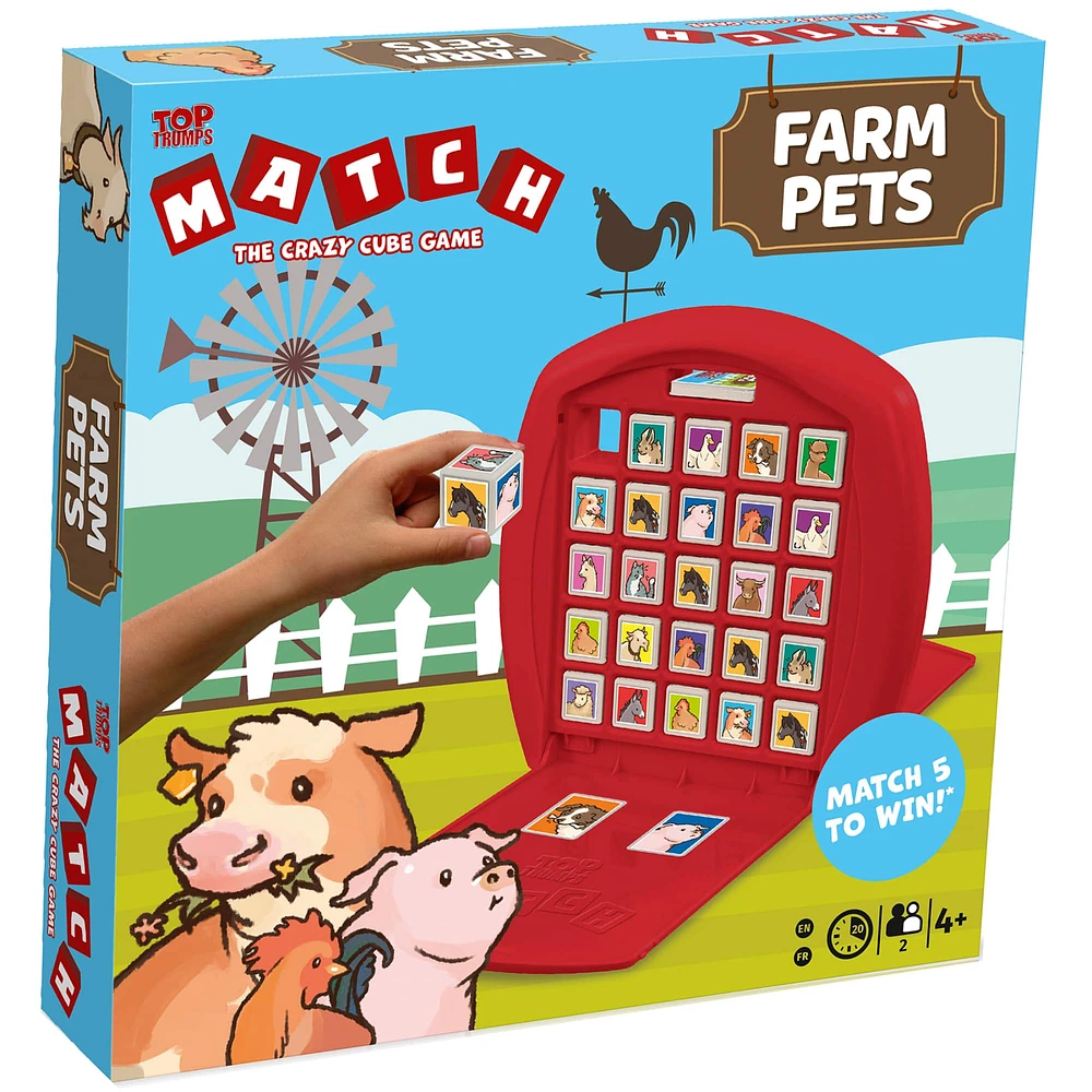 Top Trumps® Farm Animals Match Game