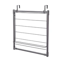 Household Essentials Metal Expandable Over the Door Drying Rack