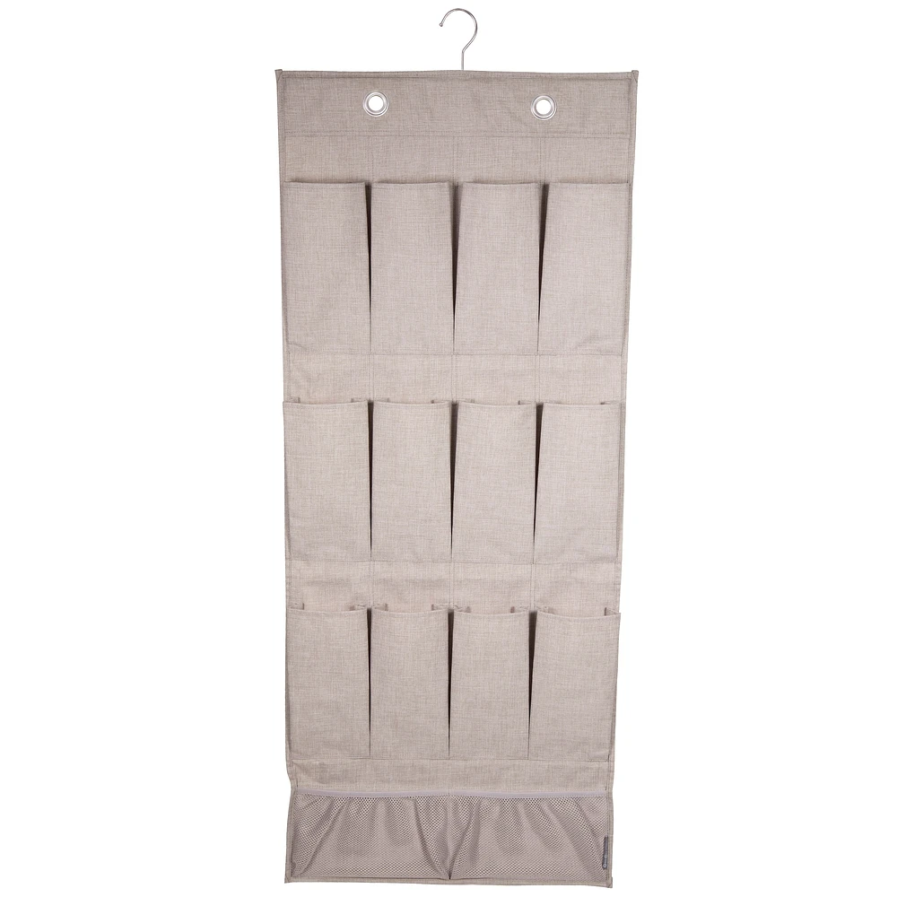 Bigso Beige Hanging Pocket Organizer