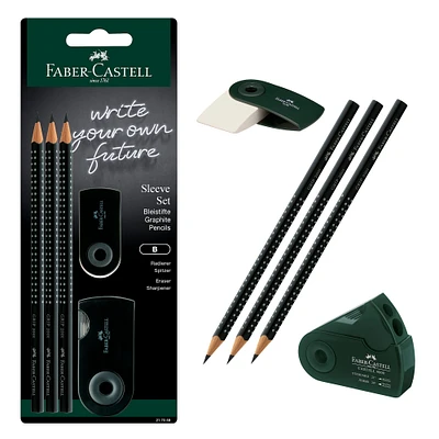 Faber-Castell® Grip 2001 Pencil Sleeve Set