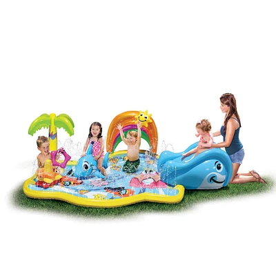 Banzai® Toddler & Kids Inflatable Splish Splash Water Park
