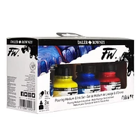 Daler-Rowney® Pouring Medium & Ink Set