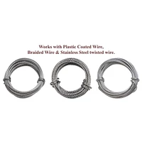 HangZ™ 25lb. Canvas Wire 1 Hole D Ring Kit