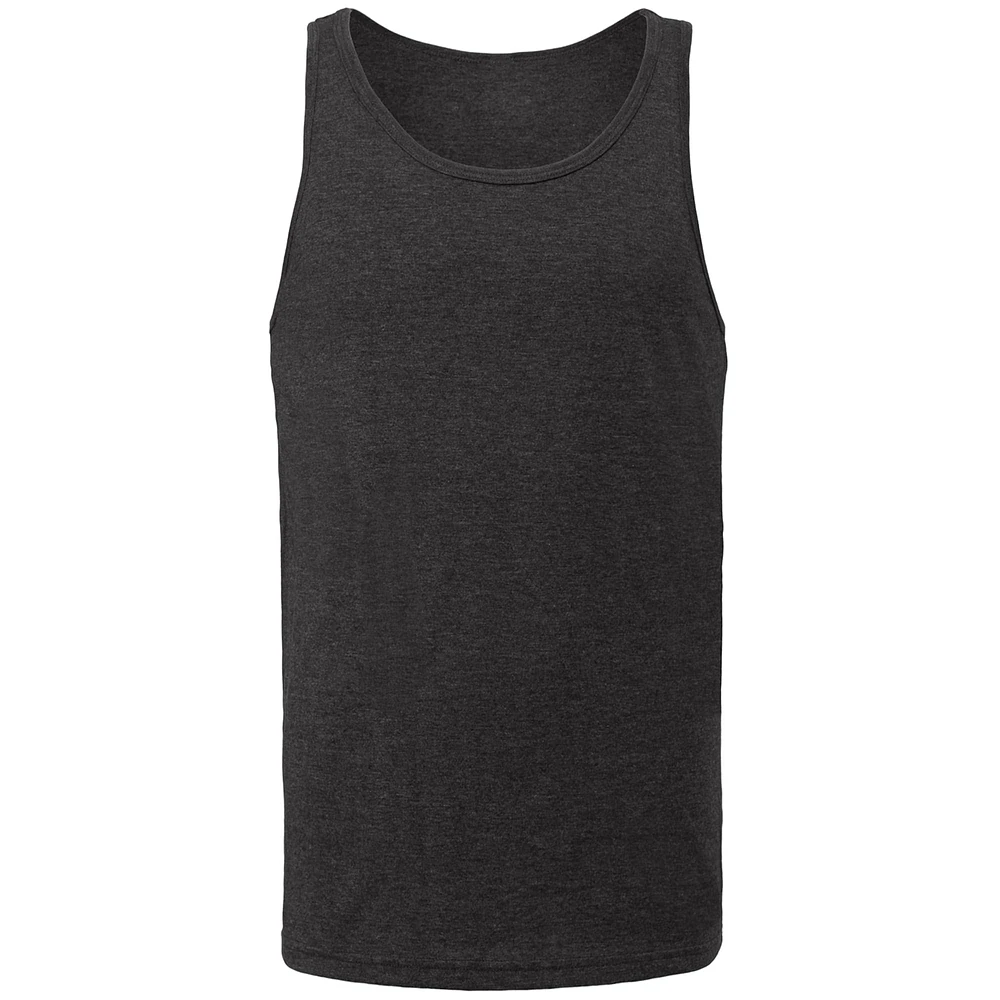 BELLA+CANVAS® Dark Gray Heather Adult Unisex Jersey Tank