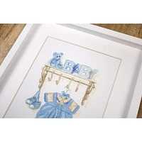 Luca-s Baby Boy Birth Counted Cross Stitch Kit