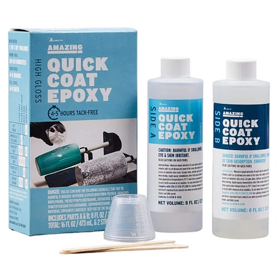 8 Pack: Alumilite Amazing High Gloss Quick Coat Epoxy