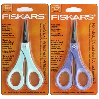 Assorted Fiskars® 5" SoftGrip Non-Stick Scissors