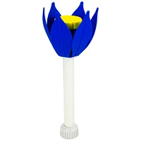 Pool Central 17" Blue Adjustable Flower Fountain for Swimming Pool & Spa