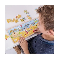 At the Seaside Wooden 24 Piece Tray Puzzle