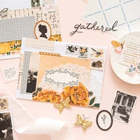 Maggie Holmes Heritage Ephemera Die-Cuts 40/Pkg-Cardstock & Vellum