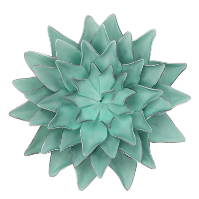 Teal Decorative Succulent by Ashland®