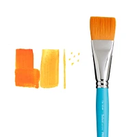 Princeton™ Select™ Artiste Series 3750 Short Handle Flat Wash Brush