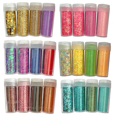 6 Packs: 28 ct. (168 total) Glitter Set by Recollections™