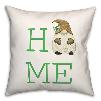 Home Gnome 18" x 18" Throw Pillow