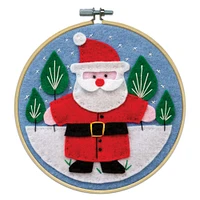 Design Works™ Round Santa Felt Applique Kit