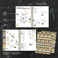 TF Publishing Medium 2022-2023 Blooms & Leaves Planner