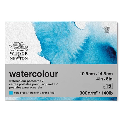 Winsor & Newton® Watercolor Postcard Pad, 4" x 6"