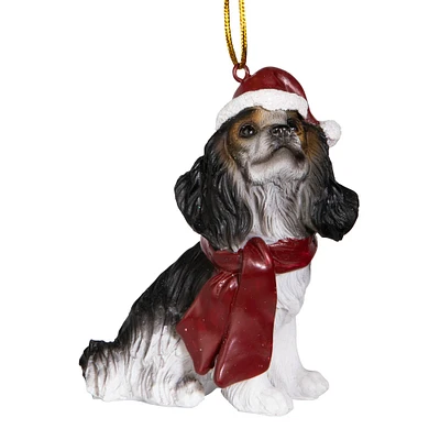 Design Toscano 3.5" Cavalier King Charles Spaniel Ornament Sculpture