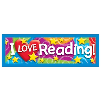 Trend Enterprises® I Love Reading Stars 'n Swirls Bookmarks, 12 Packs of 36