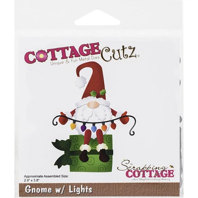CottageCutz® Gnome with Lights Die