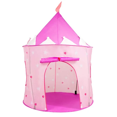 Toy Time Kids Princess Castle Pop Up Playhouse Hut