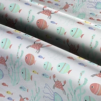 Springs Creative Mermaid Fun Down Under Cotton Fabric