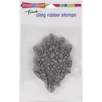 Stampendous® Bouquet Blooms Cling Stamp