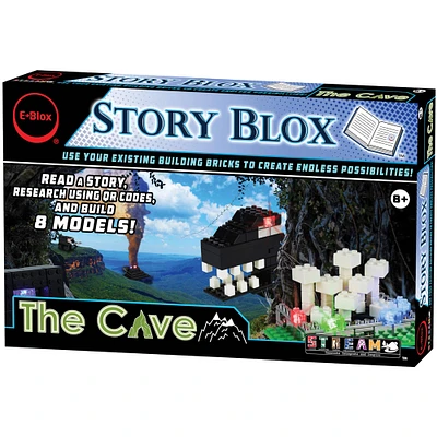 E-Blox® Story Blox™ The Cave Light-Up Building Block Set, 118 Pieces