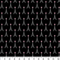 Camelot Fabrics Eiffel Tower Cotton Fabric