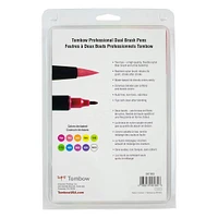 9 Packs: 10 ct. (90 total) Tombow Bright Dual Brush Pen Set