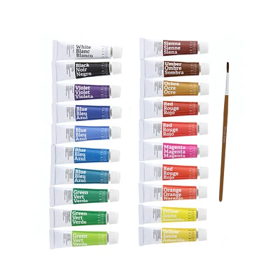 Savoir-Faire French School Gouache Set,  20 Color Set