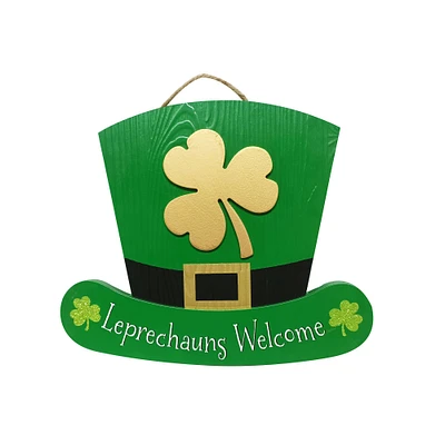 St. Patrick's Day Leprechauns Welcome Wall Décor by Celebrate It™