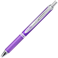 Pentel® EnerGel 0.7mm Violet Barrel With Black Ink Alloy Retractable Liquid Gel Pen