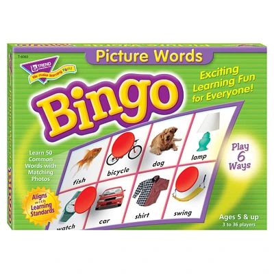 Trend Enterprises® Picture Words Bingo