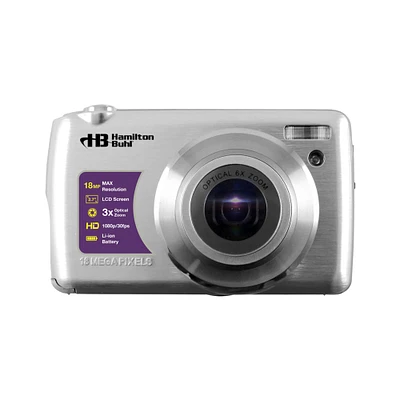 HamiltonBuhl® Vivid Pro 18 MP Digital Camera with 8x Optical Zoom Lens