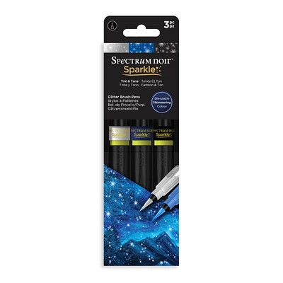 Spectrum Noir™ Tint & Tone Sparkle Glitter Brush Pen Set