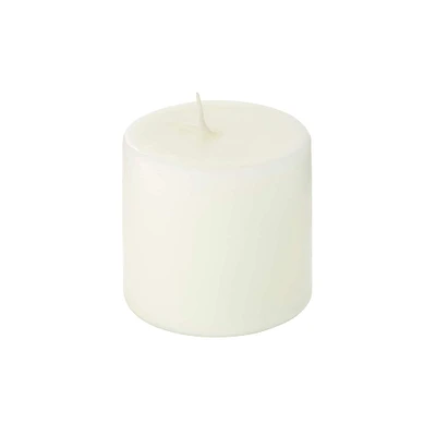 Ashland® Basic Elements™ Ivory Pillar Candles, Value Pack