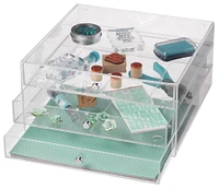 Clear 3-Drawer Organizer by Simply Tidy™