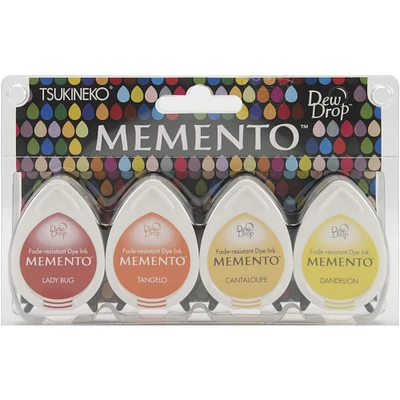 Memento™ Dew Drop™ Camp Fire Dye Ink Pad Set