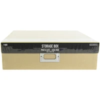 Colorbok® 13" x 13" Tan Storage Box