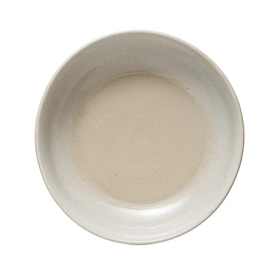 Hello Honey® Neutral Beige Reactive Glaze Stoneware Serving Bowl Set