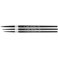 6 Pack: Silver Brush Limited® Black Velvet® Round Watercolor Brush Set